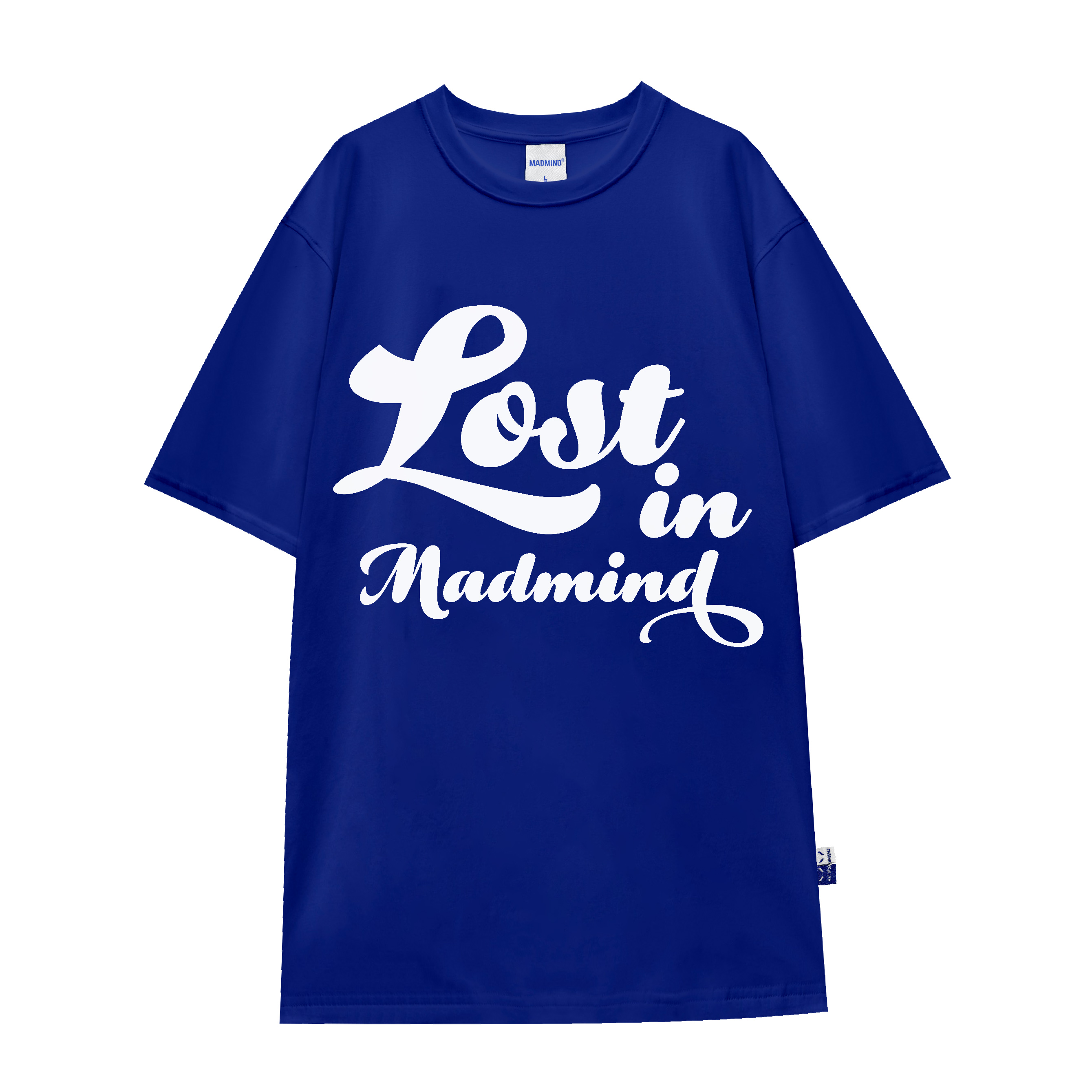 Áo Thun Lost In Madmind Màu Xanh Dương