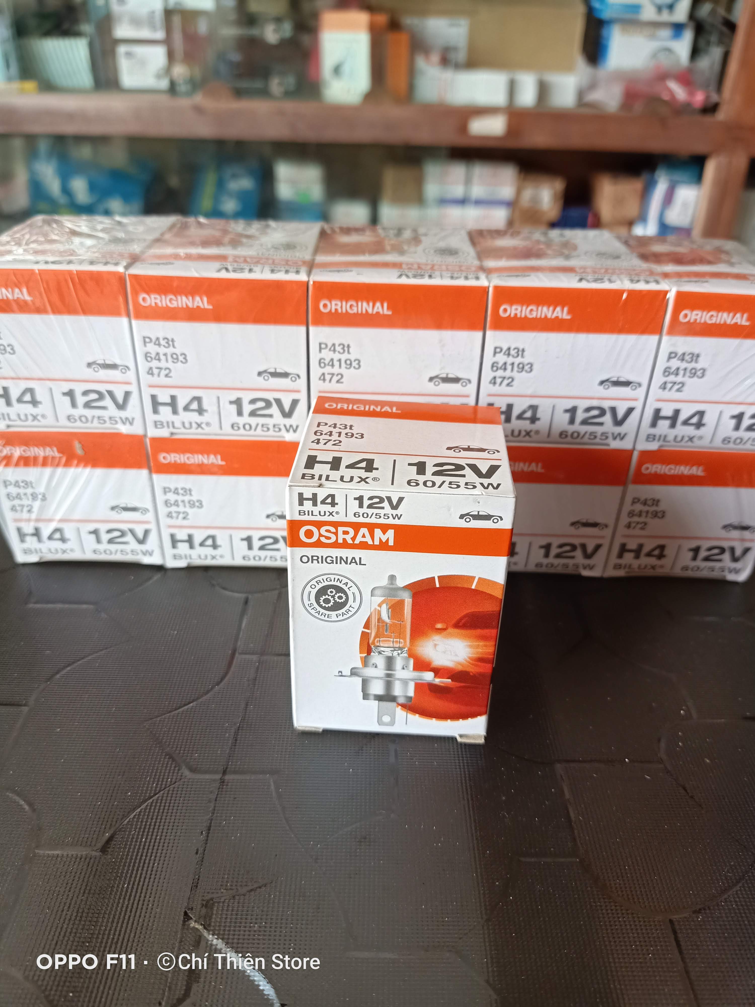 Bóng đèn pha cos h4 12v 55/60w chính hãng osram