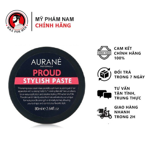 Sáp vuốt tóc Aurane Proud Stylish Paste chính hãng - Wax for men
