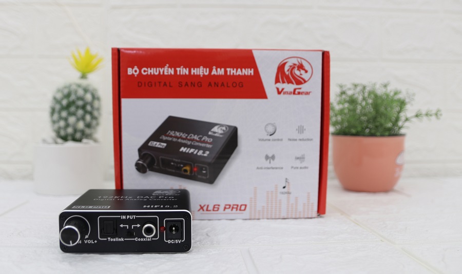 Bộ Chuyển Đổi Âm Thanh Digital sang Analog VINAGEAR XL6 PRO