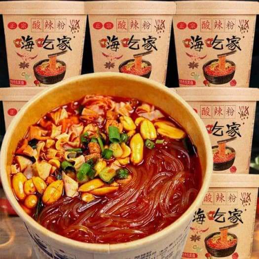 Thùng 6 ly miến Trùng Khánh chua cay