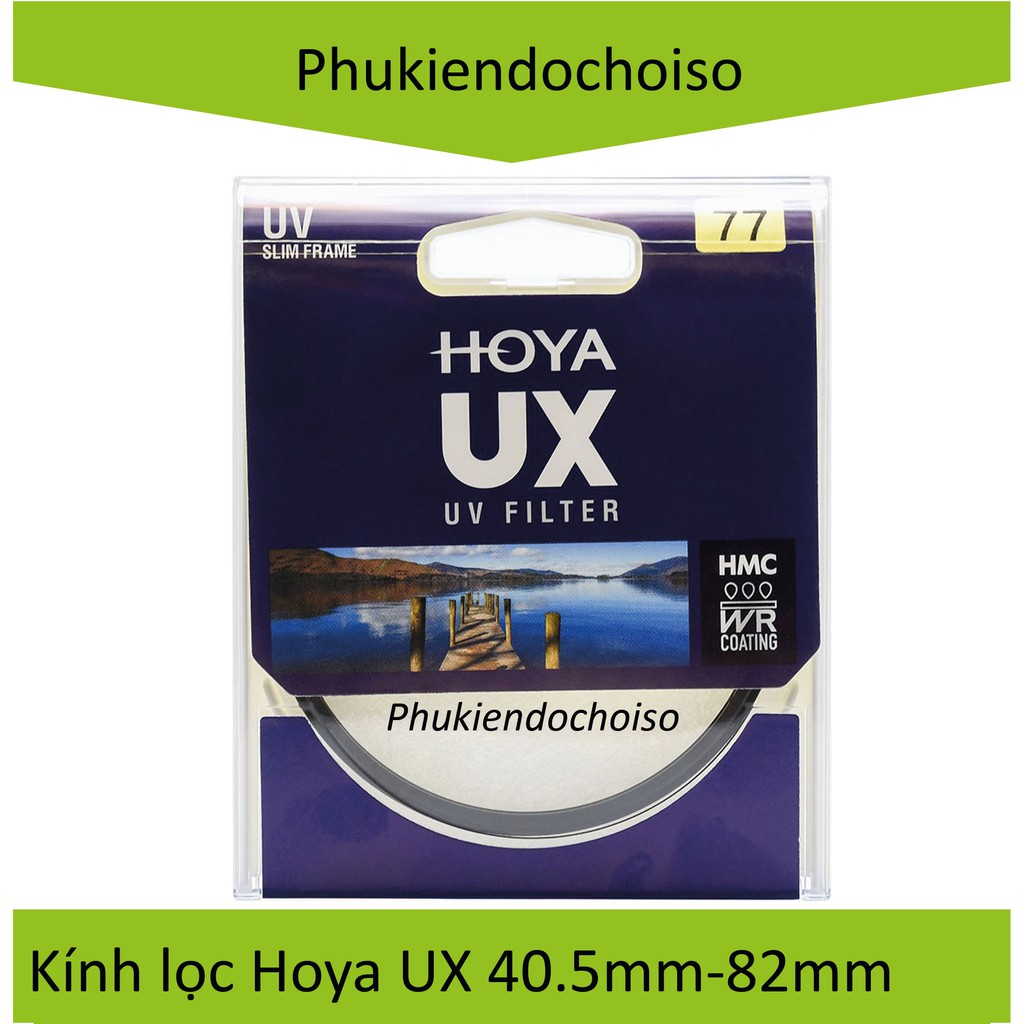 Filter Kính lọc Hoya UV UX Tixiai 40.5mm,49mm,52mm,55mm,58mm,62mm,67mm,72mm,77mm,82mm