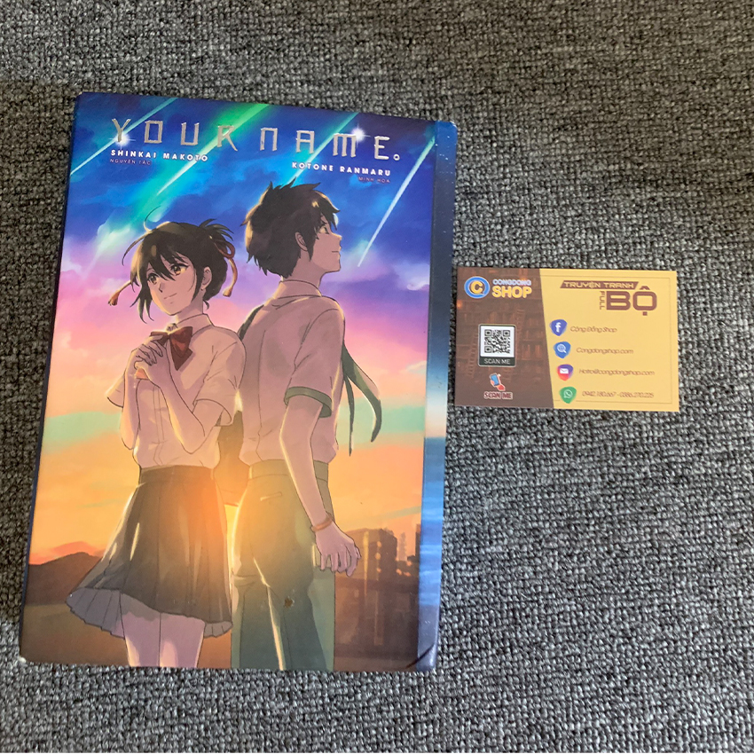 Boxset Your Name trọn bộ 3 tập - Sách truyện Full bộ