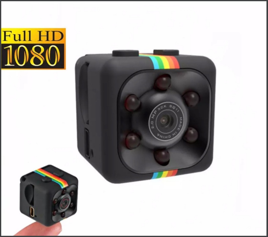 Camera Mini SQ11 Full HD 1080p - Siêu nhỏ, chống rung, chống nước cho hành trình phượt xe máy