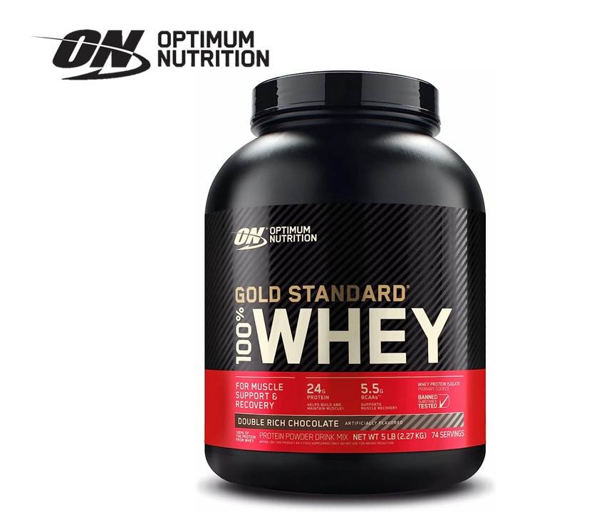 Thực phẩm bổ sung Optimum Nutrition Gold Standard 100% Whey  5lbs - 2.27kg