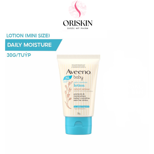 Aveeno Sữa Dưỡng Thể Hàng Ngày Aveeno Baby Daily Moisture Lotion 30g