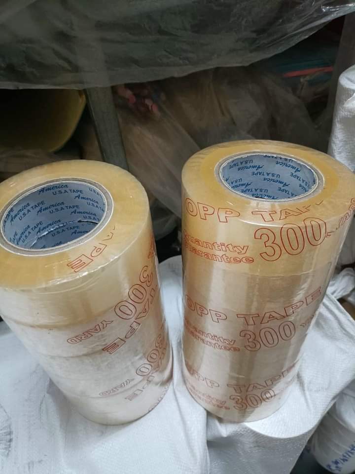 Băng Keo trong đục 300y/cây lõi bao mỏng