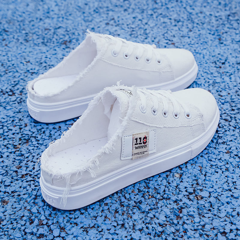 GIÀY SỤC, GIÀY NỬA GÓT NỮ CHẤT LIỆU VẢI BÒ CAO CẤP THỜI TRANG NỮ T&N OFFICIAL NG2-130