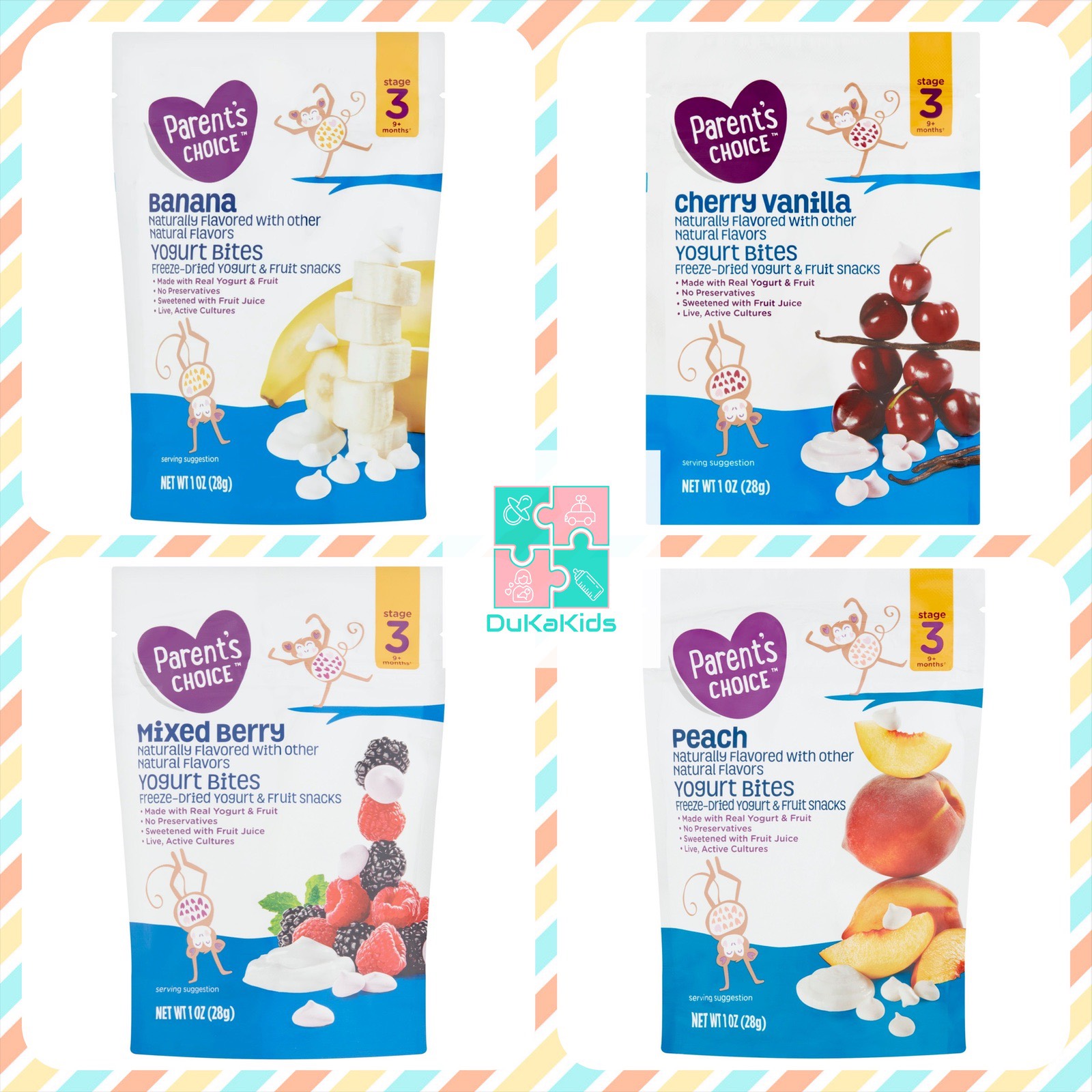 Sữa chua khô thơm ngon, dễ tan cho bé Parent’s Choice