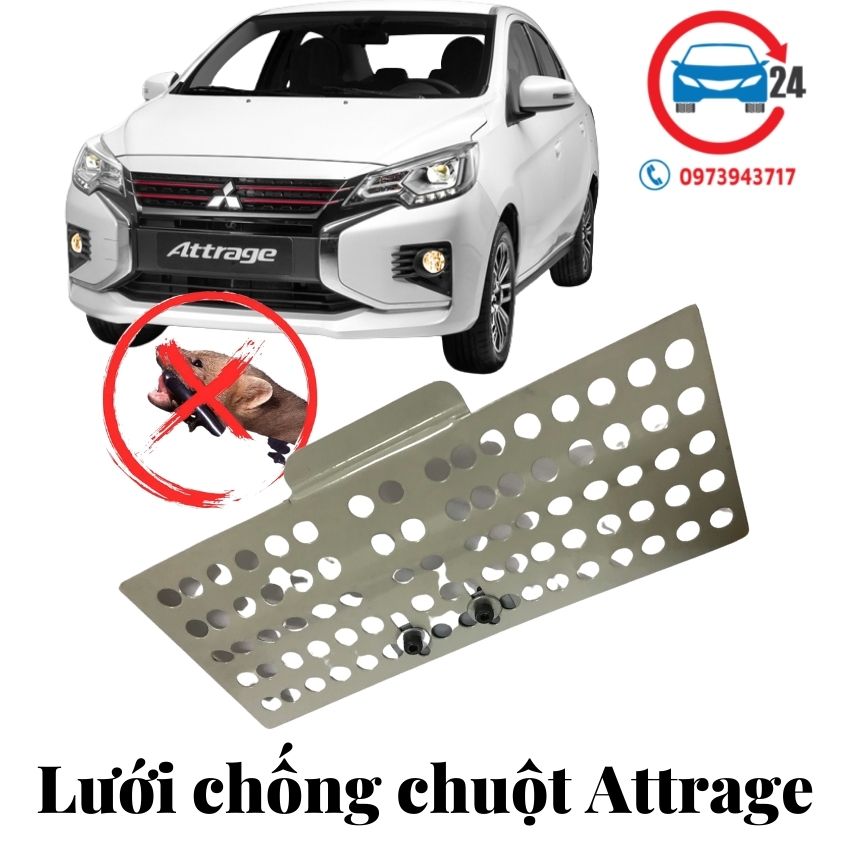 Lưới chống chuột ô tô Mitsubishi Attrage, tấm chắn chuột khoang lái Attrage bền đẹp, an toàn và hiệu quả