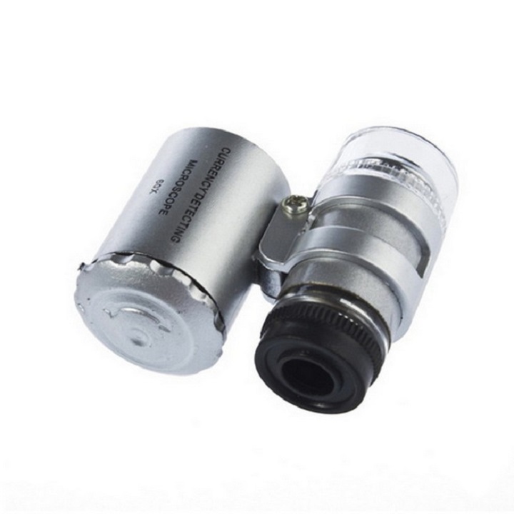 Kính lúp zoom 60x có led - dp117