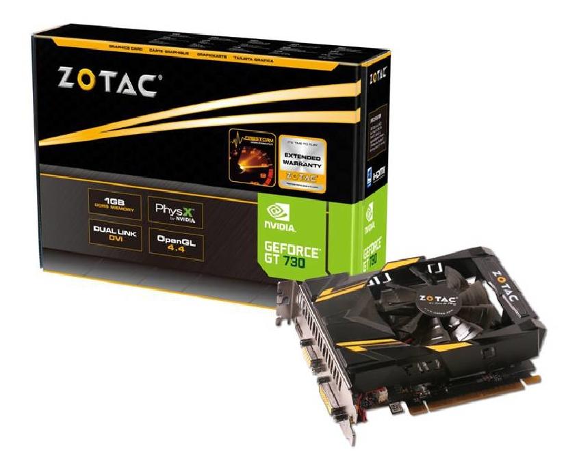 Card đồ họa GT 730 2GD5 Zotac nguyên zin