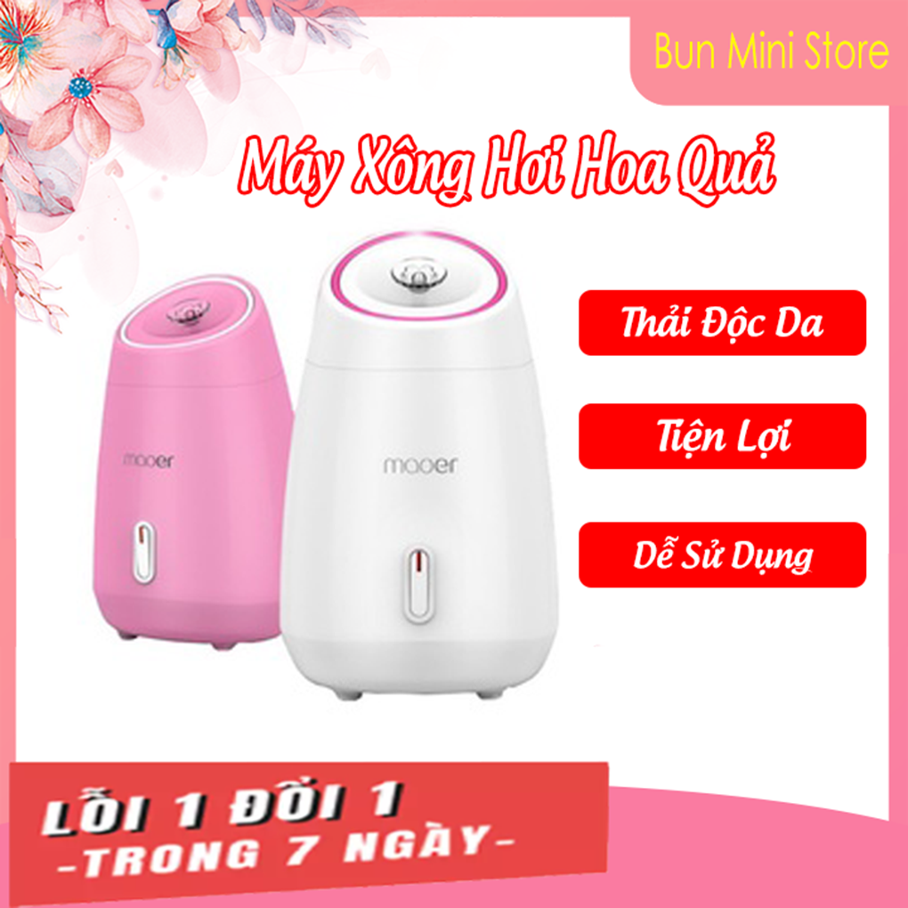 Máy xông mặt Maoer sử dụng hoa quả, thảo dược