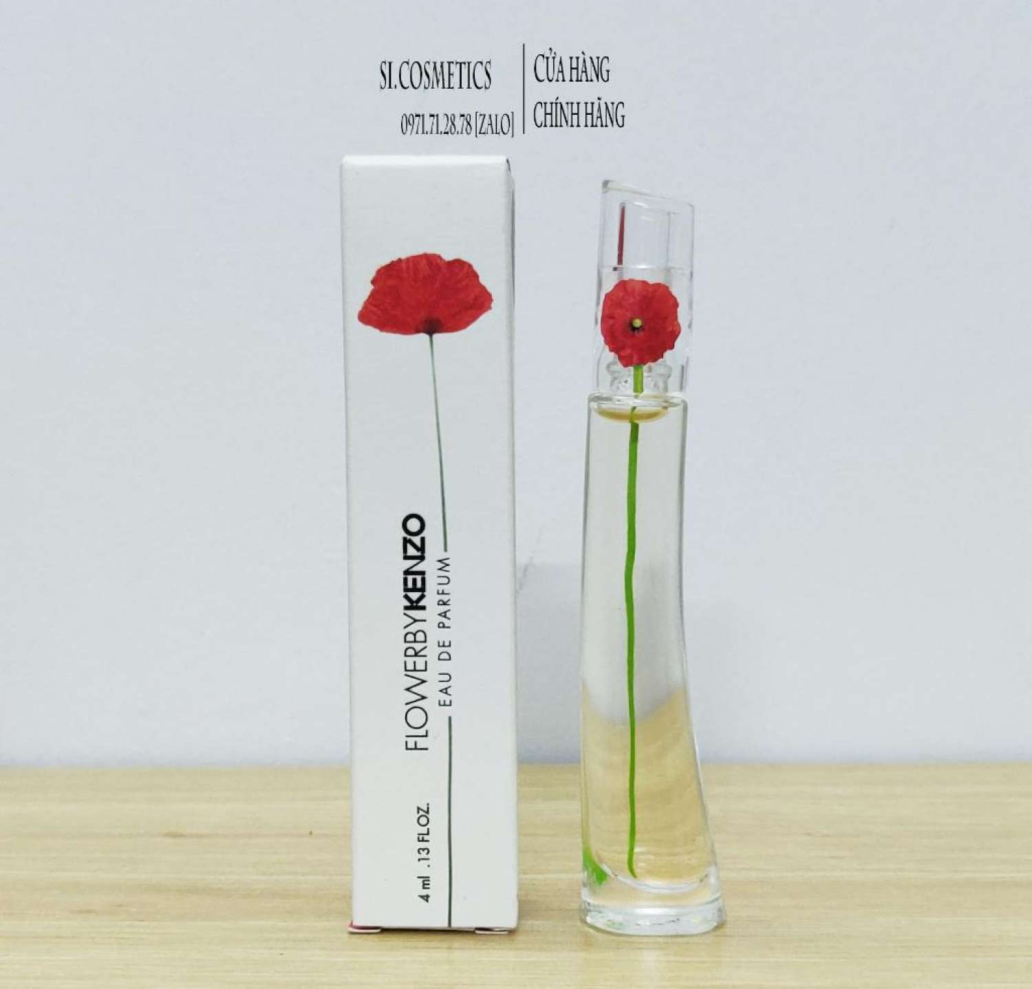 Nước hoa mini nữ kenzo flower edp 4ml chính hãng
