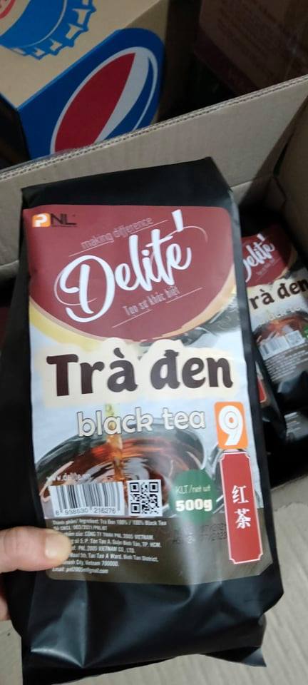 TRÀ ĐEN SÔ 9 DELITE 500gr - pha chế trà sữa, trà đào, trà tắc