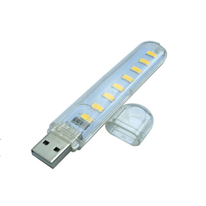 Đèn LED USB 8 bóng siêu sáng
