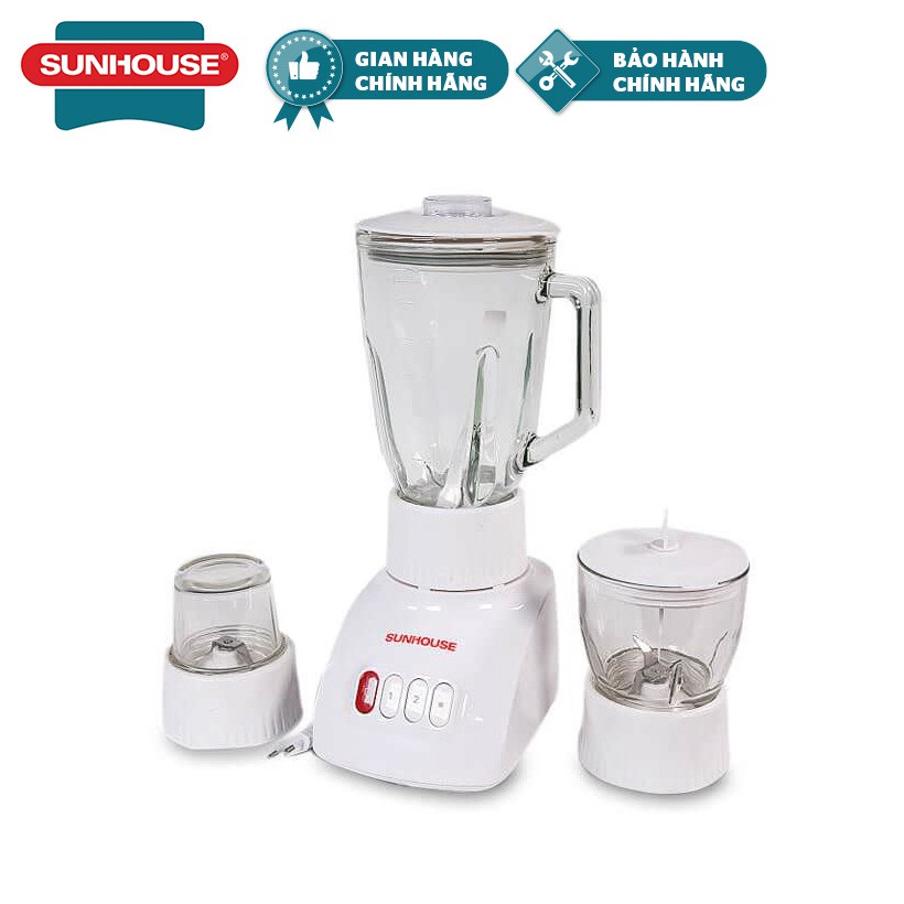 Máy xay sinh tố 3 cối sunhouse shd5580