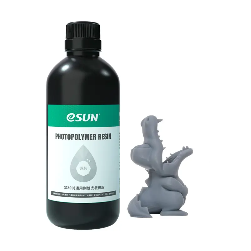 Nhựa in 3d eSun S200 Standard Resin màu Dark Grey 500-1000ml/ Chai