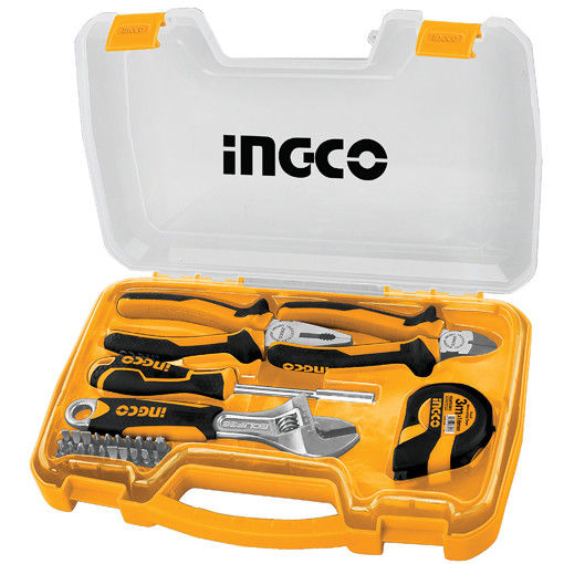Bộ hộp đồ nghề 25 món dụng cụ cầm tay gia đình ingco hkth10258