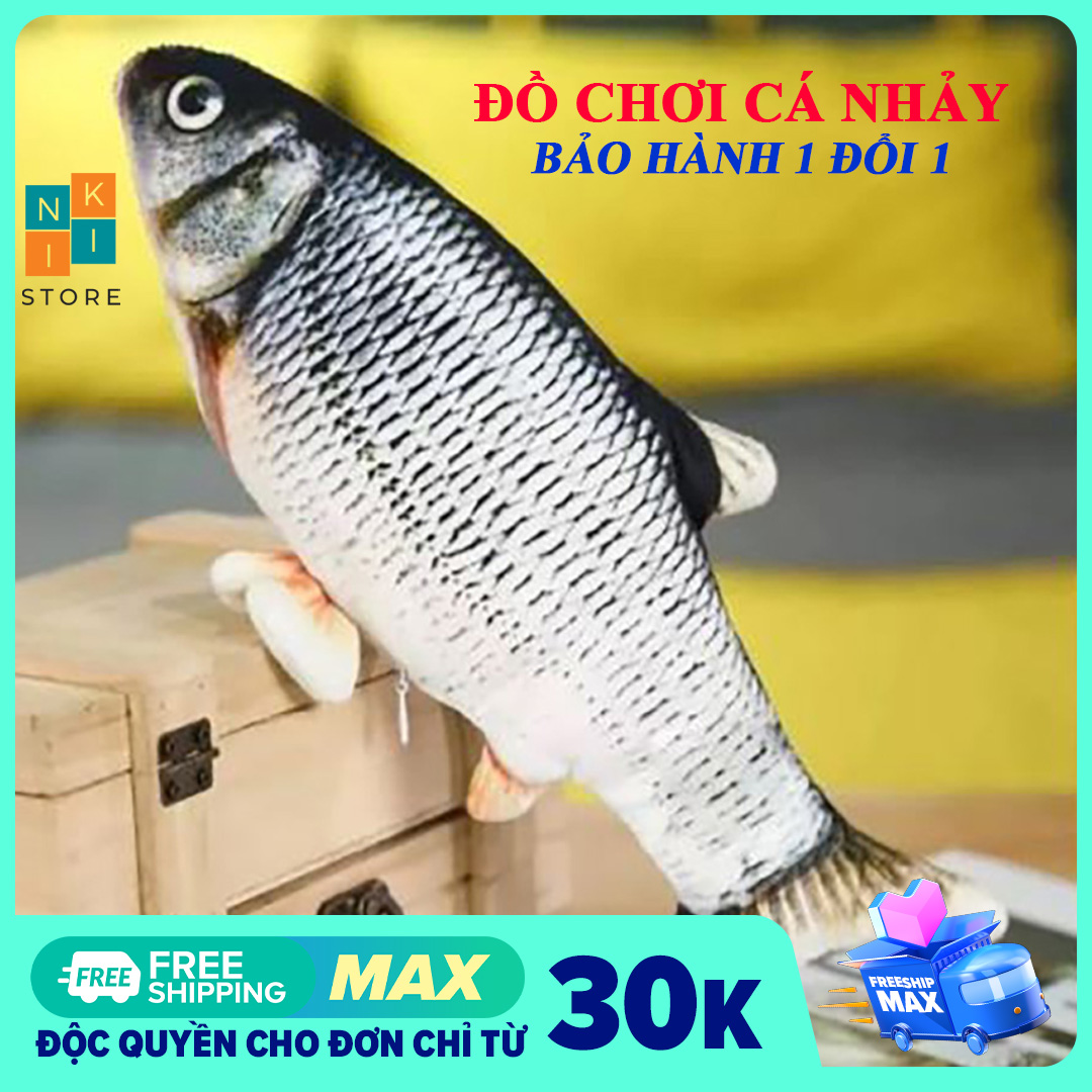 [Xả kho 3 ngày] Đồ chơi cá nhảy vui nhộn, cá nhảy tik tok cho bé- Niki Store
