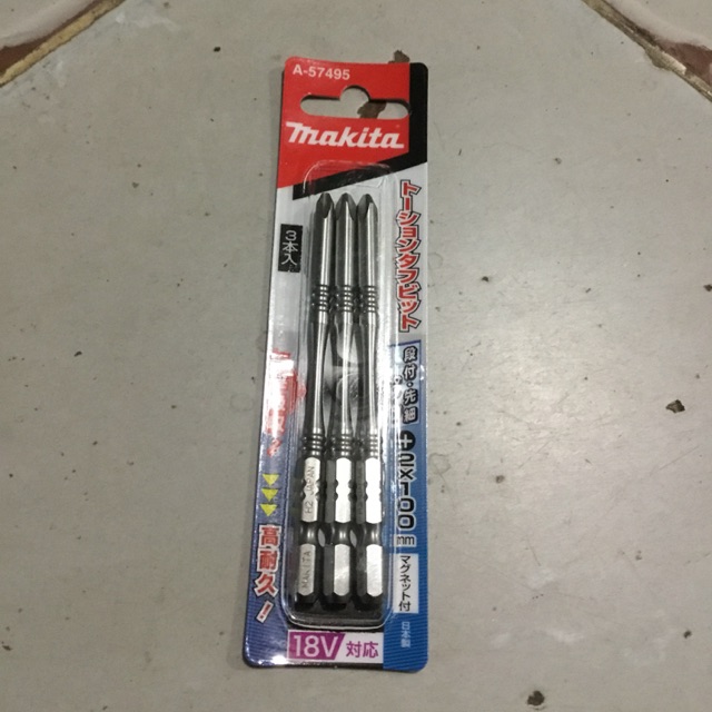 Vít suông ph2x100 makita a-57495