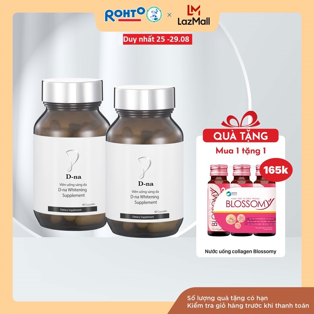 Combo Viên uống sáng da D-na