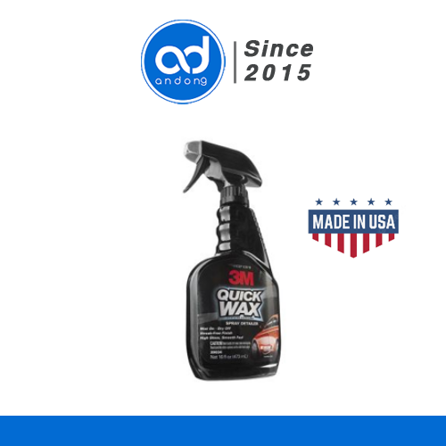Chai xịt đánh bóng nhanh sơn xe 3m quick wax 3m pn39034