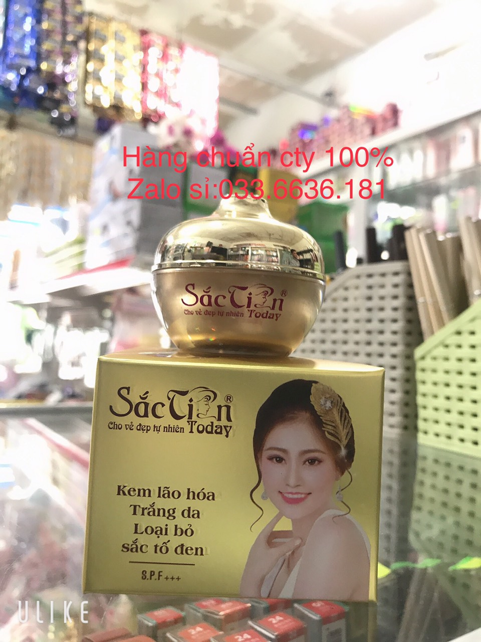 [ hủ nhỏ 8g ] kem sắc tiên today lão hóa da- trắng da- loại bỏ sắc tố đen chính hãng (giá bao bì 148k)