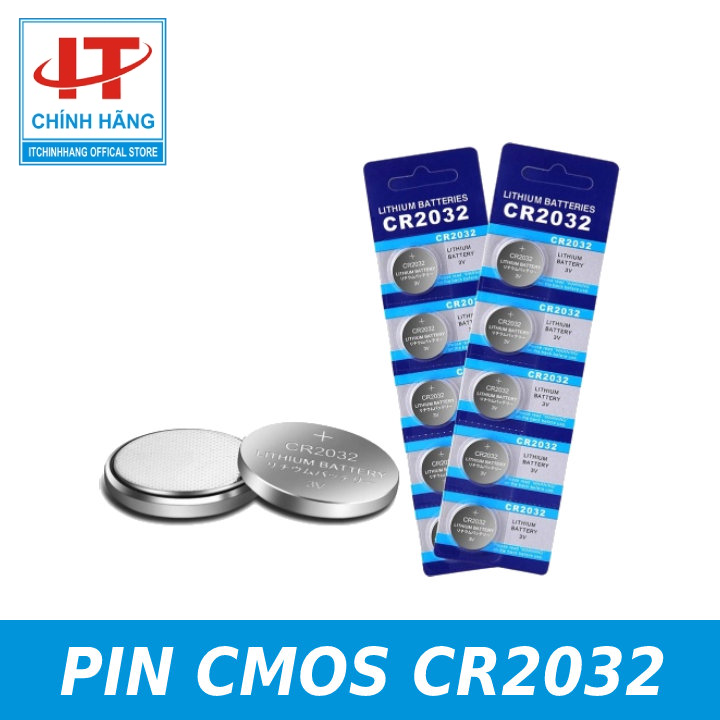 Pin nút lithium cr2032 3v - 3k/viên
