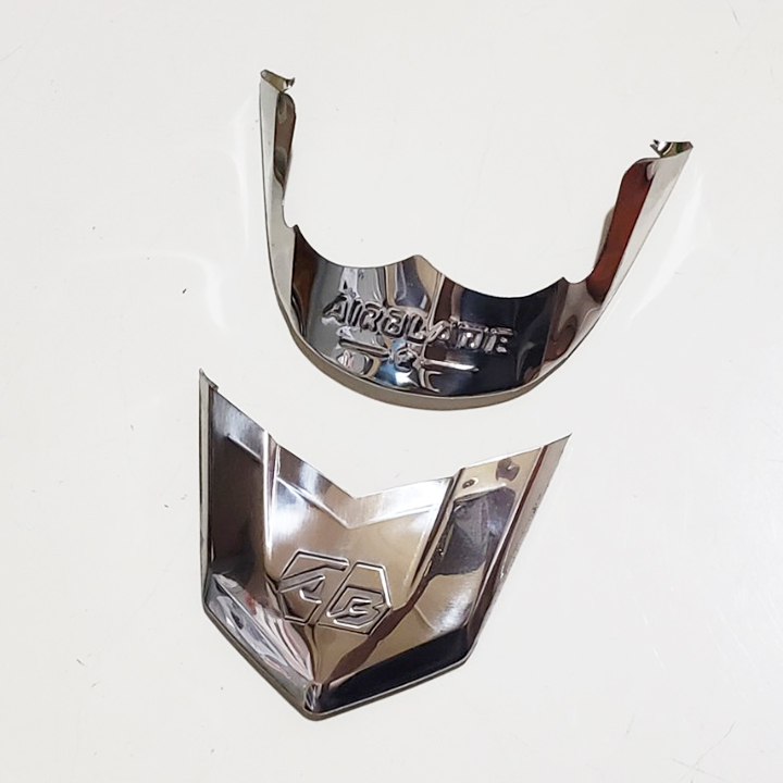 Bộ mỏ đuôi dè xe air blade 2020 inox