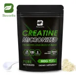 BEWORTHS Creatine Monohydrate Powder 5000mg cho chức năng năng lượng tế bào xây dựng cơ bắp trước khi tập luyện Bột protein