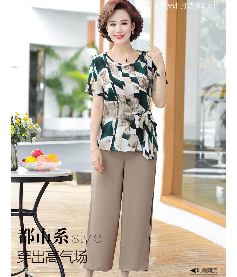 Sét áo kiểu và quần tây sang trọng - set09873