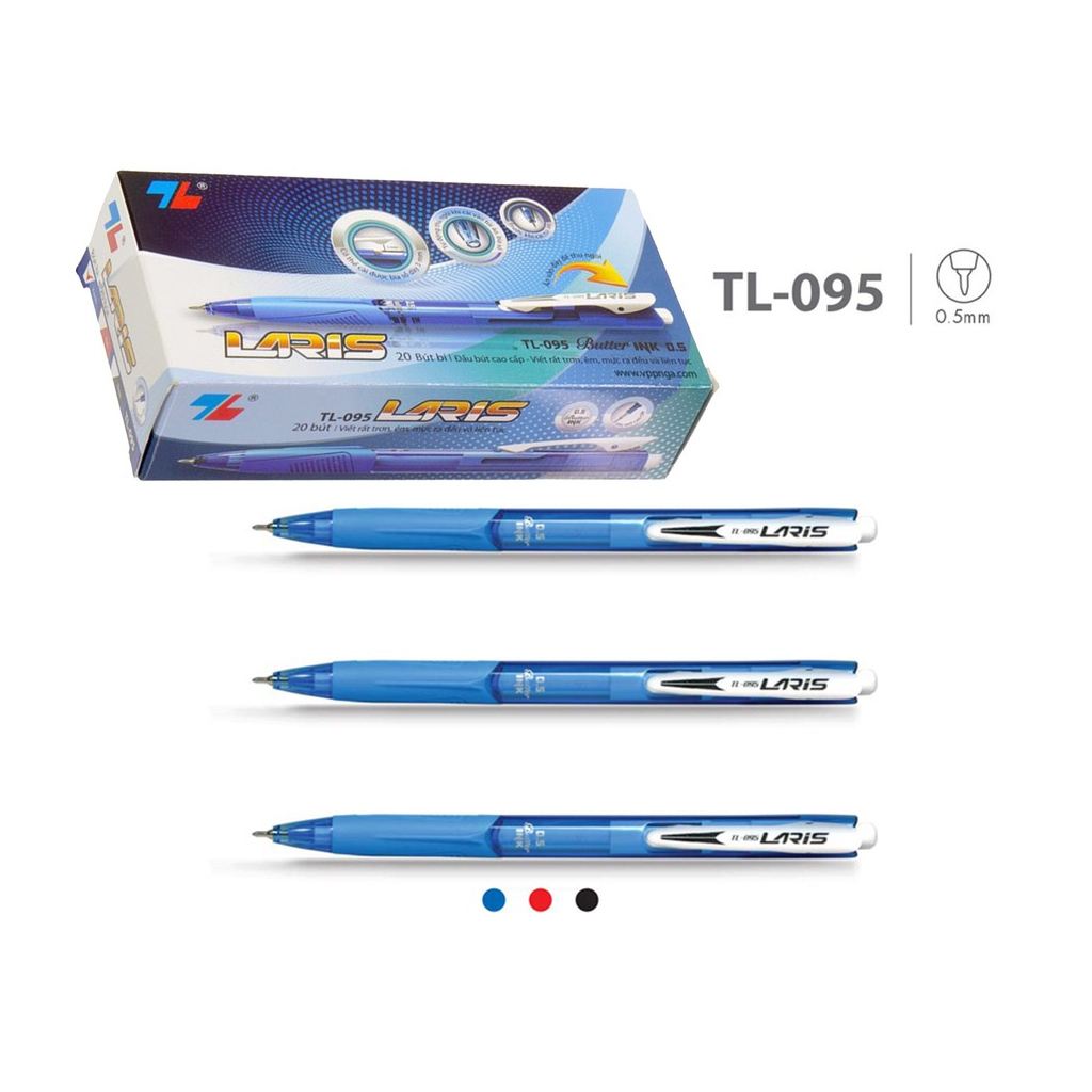Bộ 10 hoặc 20 bút bi thiên long laris tl-095