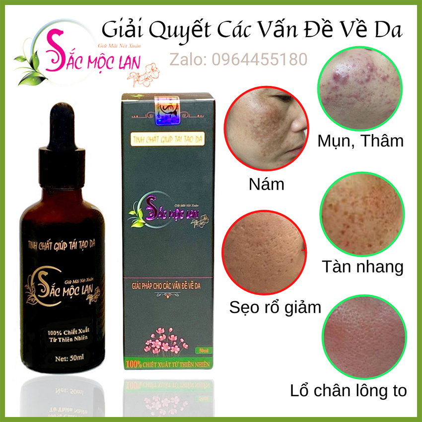 Sắc Mộc Lan, đánh bay MỤN THÂM, vô cùng hiệu quả