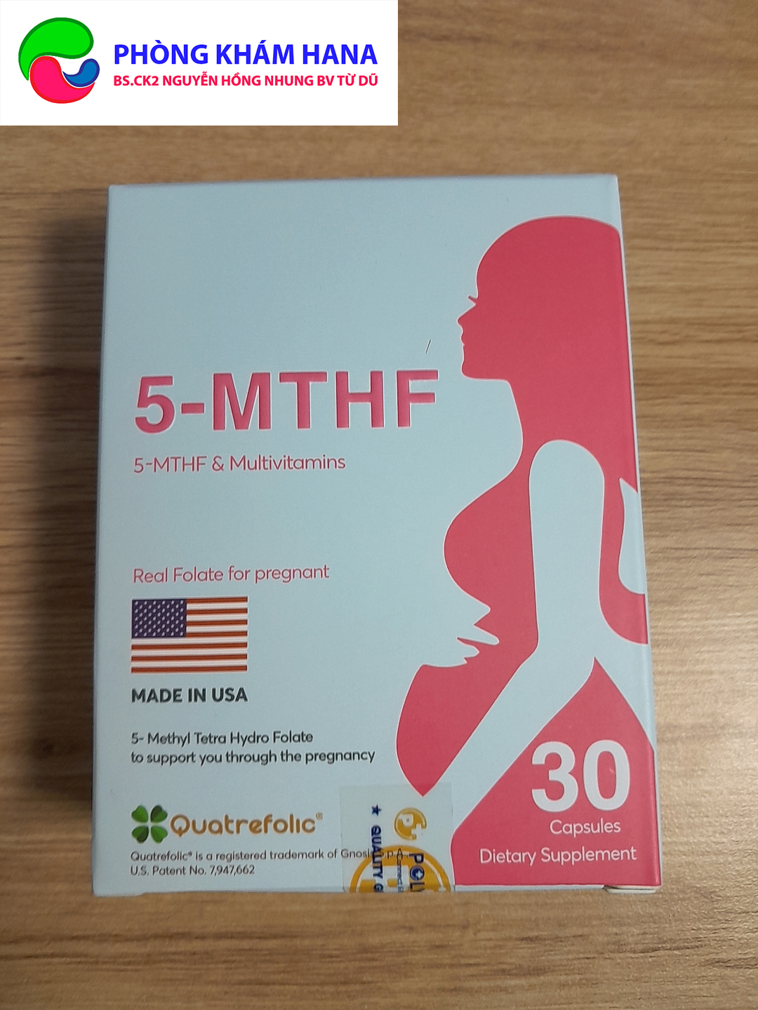 5-MTHF, bổ sung acid folic 5mthf, ngừa dị tật thai nhi, tăng thụ thai