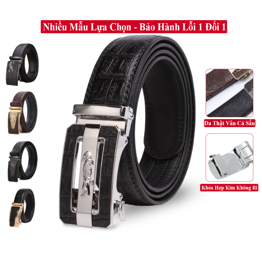 Thắt lưng nam vân cá sâu da bò thật hai lớp khóa tự động hợp kim không rỉ cao cấp, dây thắt lưng nam da bò thật, dây nịt thắt lưng nam cao cấp, dây lưng nam da bò, nịt da nam cao cấp, nịt lưng nam da bò thật, dây nịt da nam da bò thật, thắt lưng nam