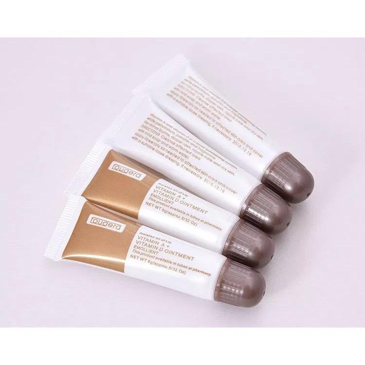 [HCM]Dưỡng tuýp Vitamin A D dưỡng môi mày dùng sau phun xăm (10 tuýp)dcpx minh minh sg