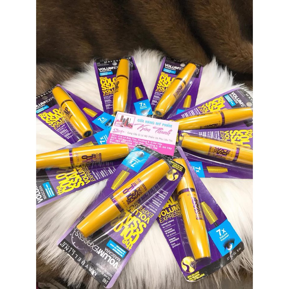 Mascara làm dày và cong mi Maybelline The Colossal Volum’ Express