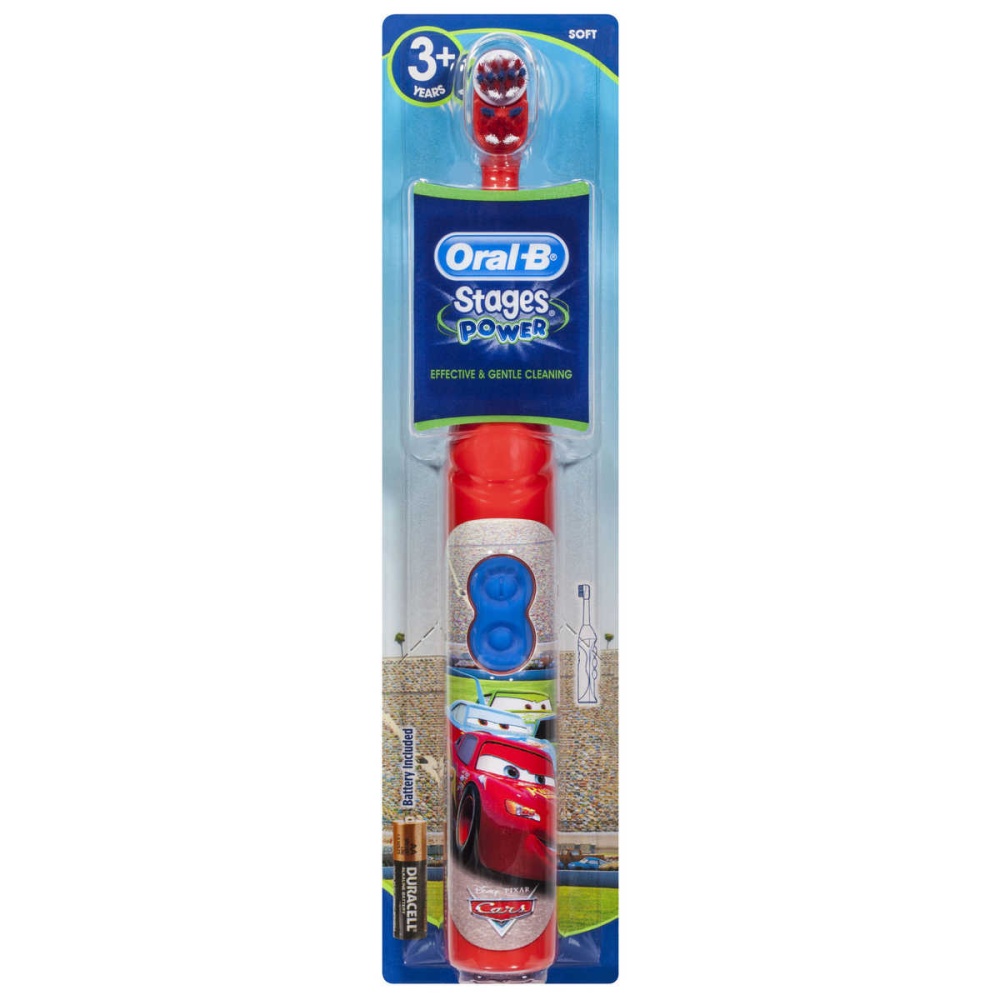 Bàn chải trẻ em bằng pin oral b stages power disney 3+