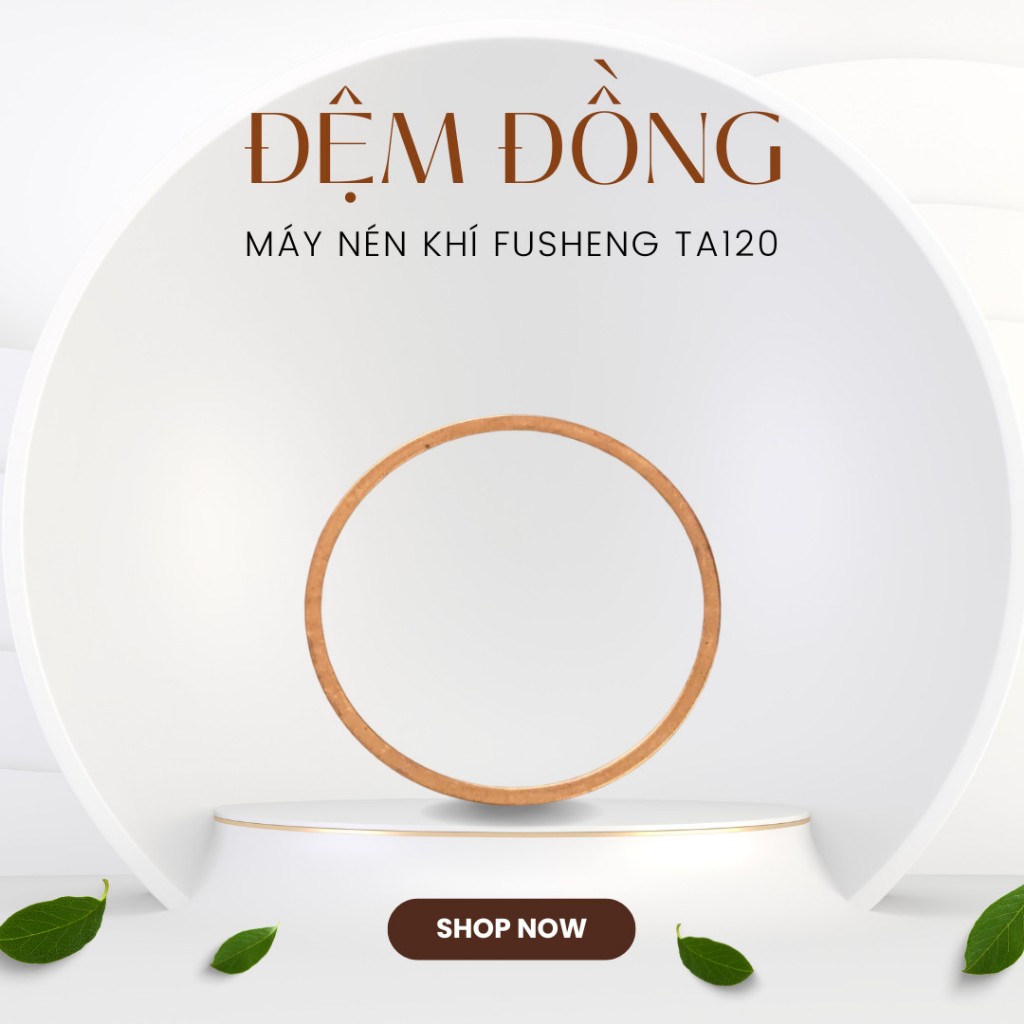 Oring Đệm Đồng Máy Nén Khí Fusheng TA-120