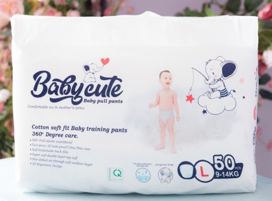 Combo 2 bịch bỉm babycute chính hãng
