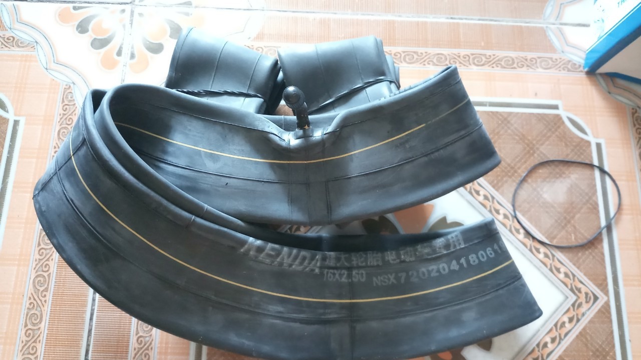 ruột xe đạp điện kenda 16 x 2.50
