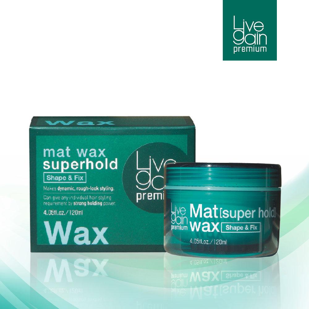 Sáp cứng livegain premium mat wax 120g hàn quốc