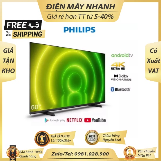 Tv Philips 50 Inch 4K Giá Tốt T09/2023 | Mua Tại Lazada.Vn