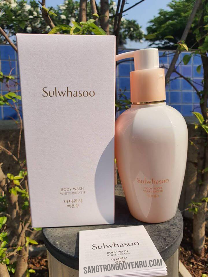 Sulwhasoo Body Wash White Breath - Sữa tắm trắng da Sulwhasoo
