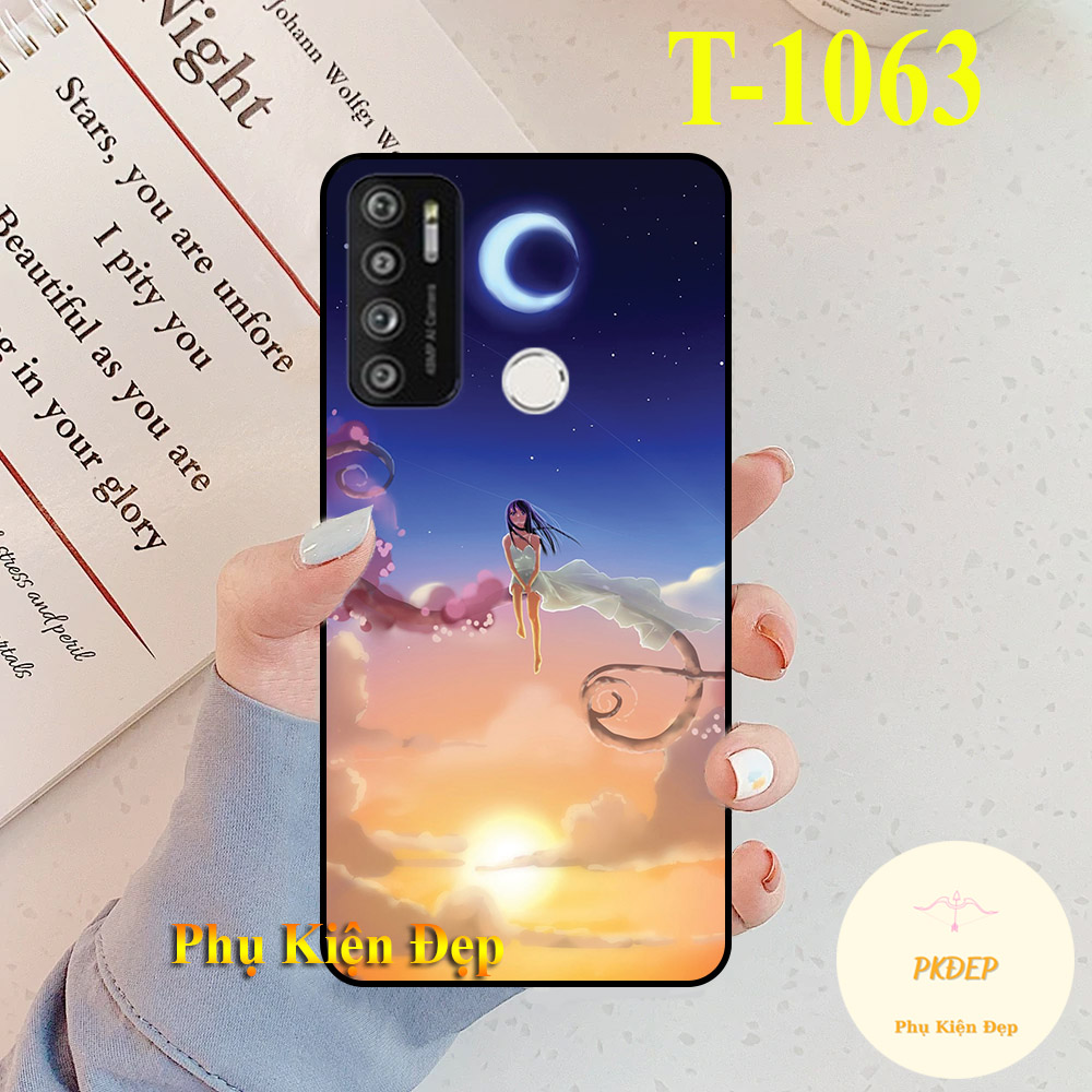 [HCM]Ốp lưng Vsmart Live 4 dẻo đen in hình nhân vật hoạt hình Anime