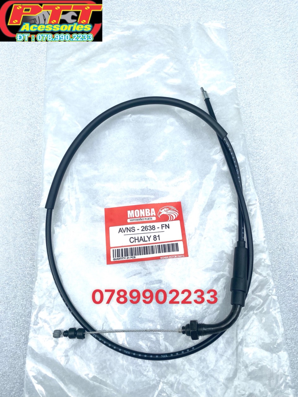 Dây ga xe chaly đời 81