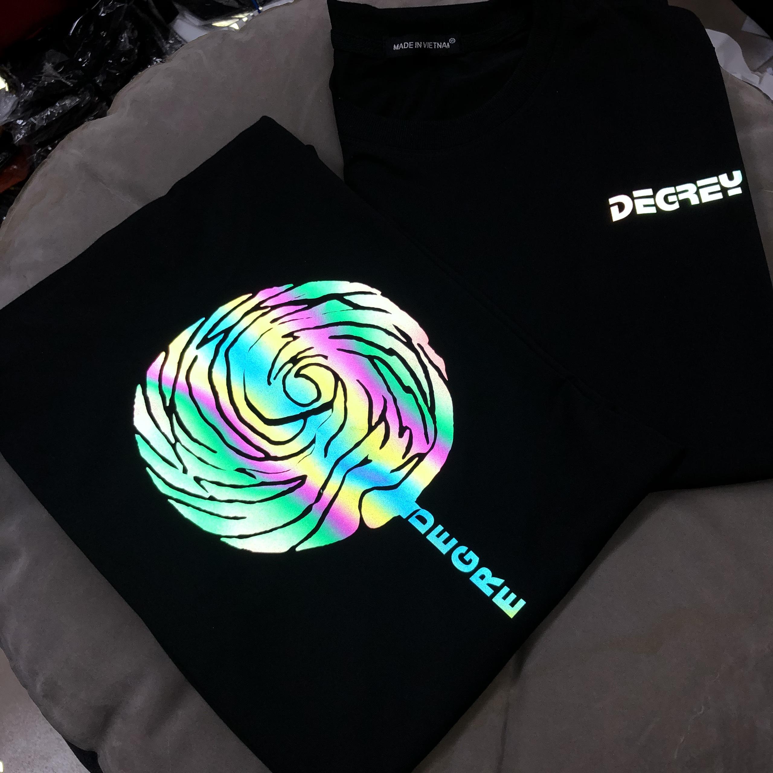 [HCM]Áo Thun Phản Quang Kẹo Degrey Chất Liệu Vải Cotton 75% Dày Bền Đẹp Phản Quang 7 Màu Rất ĐẹpHaiHaiShop Ken T-Shirt ATPQ55.