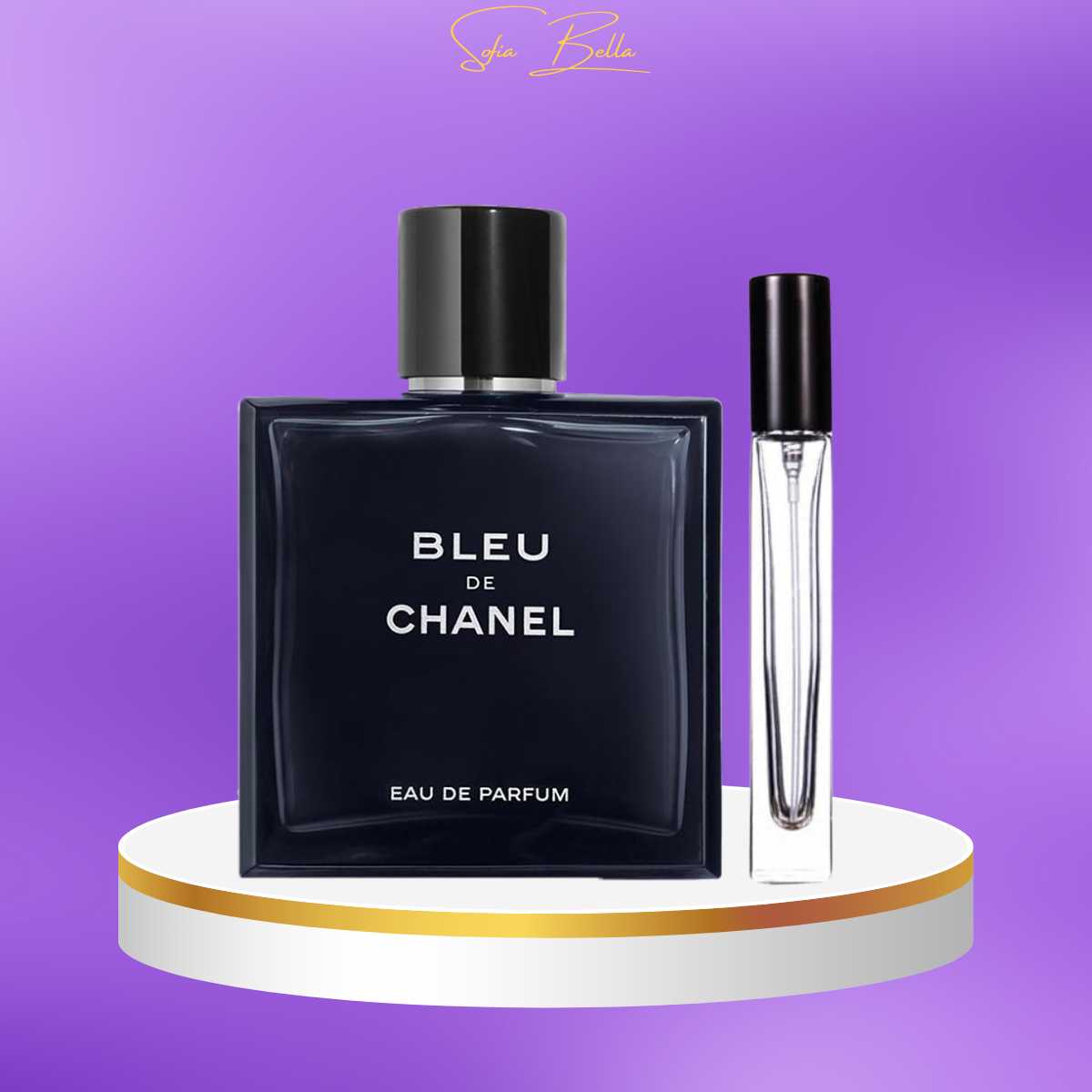 Mẫu chiết nước hoa Chanel Bleu De Chane EDP . Nước hoa nam sang trọng, tinh tế, lịch lãm.