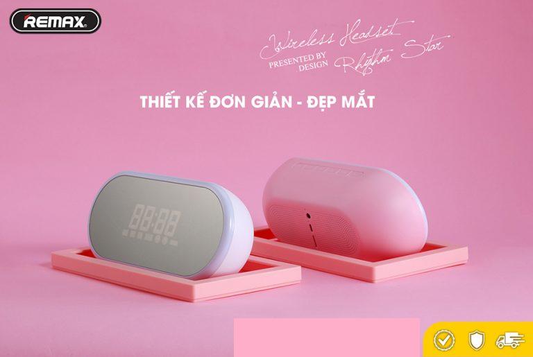 Loa Bluetooth Remax SP290 kiêm đồng hồ báo thức - Tặng kèm dây đeo điện thoại